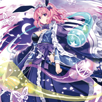 Yuyuko Saigyouji - Touhou Lost Word - Acrylaufsteller - A3