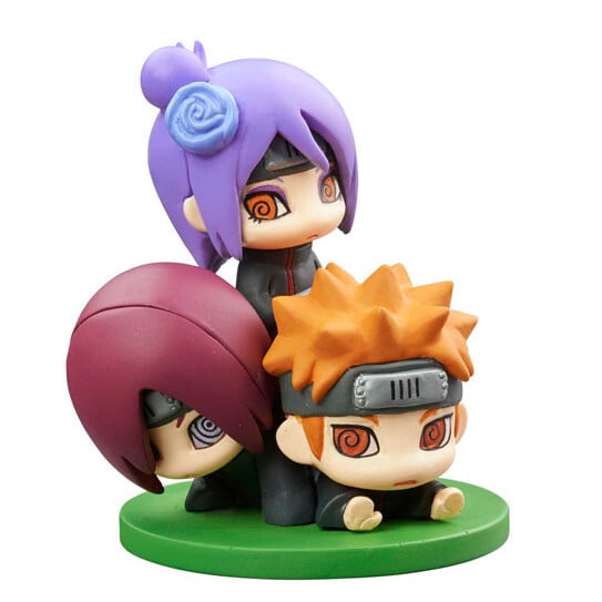 Konan, Nagato und Yahiko (Pain) - Petit Chara Land Naruto und Akatsuki Part 2