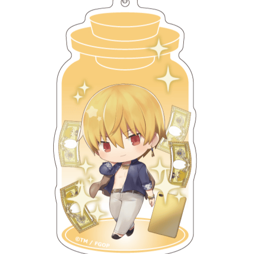 Caster / Gilgamesh (Establishment) - Fate/Grand Order - Acrylanhänger (CharaToria) - Algernon Product