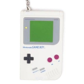 Game Boy - Nintendo - Gummi-Schlüsselanhänger