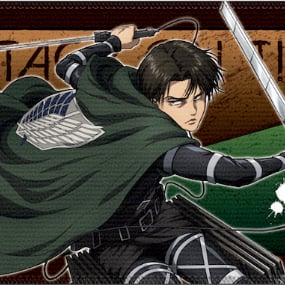 Levi Ackerman - Attack on Titan - Handtuch - Vol.2 - Canaria