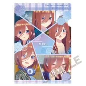 Miku Scenes - The Quintessential Quintuplets Season 2 - Clear File / Aktenhülle A4 - Crux