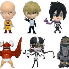 Set - One Punch Man 16d Collectible Figure Collection - 16 directions (8 Figuren)