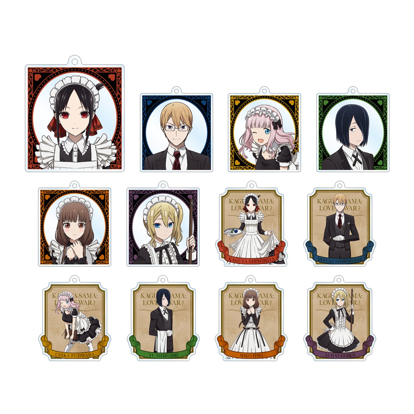 Zufällige Auswahl - Kaguya-sama: Love is War Season 2 (Original Illustration Maid & Butler Ver.) - Acryl Anhänger - Armabianca