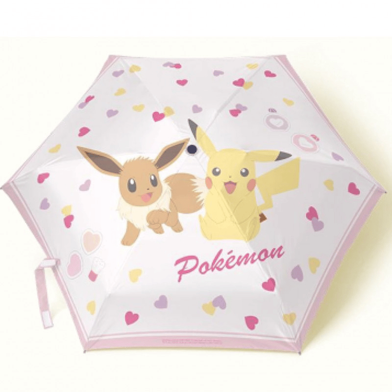 Pikachu & Evoli - Pokémon - Regenschirm + Etui und Tasche - Langbowang
