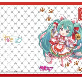 Hatsune Miku x Maneki-neko - Clearfile - Chara-Ani