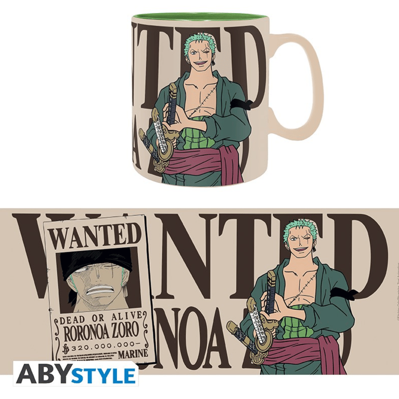 One Piece - Tasse - Zorro Wanted - AbyStyle