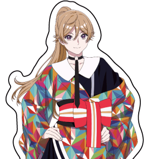 Ryuji Ayukawa (Kimono Version) - Blue Period - Acrylaufsteller - A3