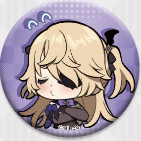 Fischl - Genshin Impact - Chibi Stickers Glossy Badge - miHoYo