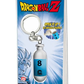 "Blaue Kunsstoff-Kapsel/ Capsule" - Schlüsselanhänger - Dragon Ball - Abytyle