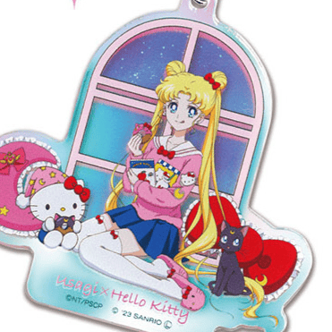 Tsukino Usagi x Hello Kitty - Acrylanhänger - Sailor Moon x Sanrio Characters Aurora TYPE 01