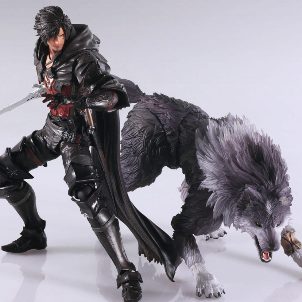 Clive Rosfield & Torgal Bundle - Final Fantasy XVI Bring Arts - Square Enix
