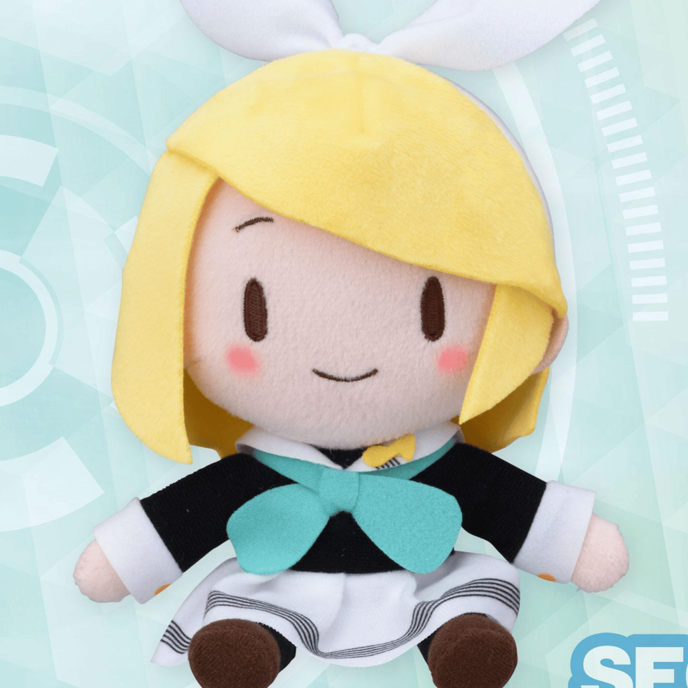 Rin Kagamine - Uniform - Fuwa Petit Mini Plüschtier - Sega (16 cm)