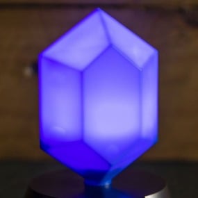 Blauer Rubin - Legend of Zelda 3D Lampe