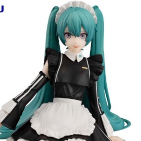 Hatsune Miku - Sporty Maid - Noodle Stopper - Furyu