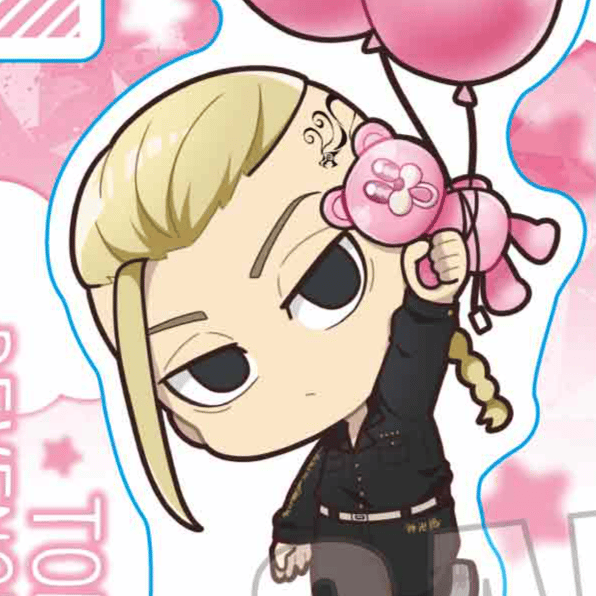 Draken / Ken Ryuguji (Balloon Version) - Tokyo Revengers - Mini Acrylaufsteller (Pukasshu) - Bell House
