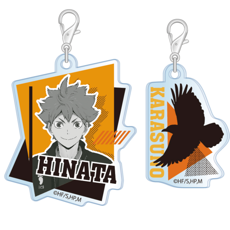 Shoyo Hinata - Haikyu!! - Doppel Acryl Schlüsselanhänger (Acrymmetry Vol. 3) - Takaratomy Arts