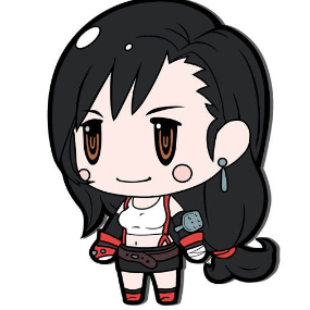 Tifa Lockhart - Final Fantasy VII - Gummi-Anhänger - Square Enix