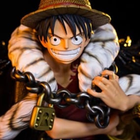 Monkey D. Ruffy - One Piece Log Collection Statue - Plex