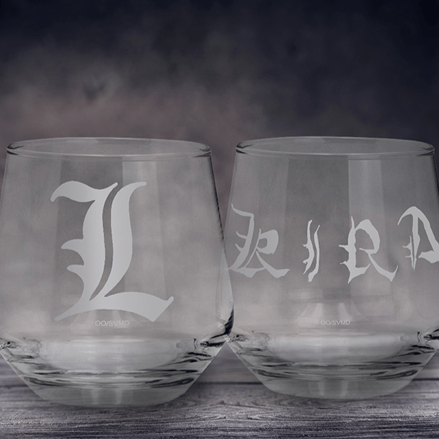 Kira & L - Death Note - 2 Gläser Set - AbyStyle