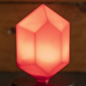 Roter Rubin - Legend of Zelda 3D Lampe