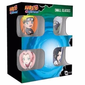 Naruto Characters - Premium Schnapsgläser 4er Set - GYE