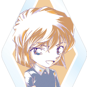 Ai Haibara - Acryl Anhänger - Detektiv Conan