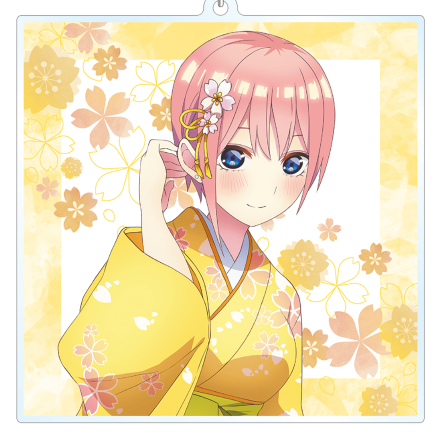 Ichika Nakano - The Quintessential Quintuplets Season 2 - Großer Acrylanhänger (Cherry Blossom Kimono Version) - Armabianca