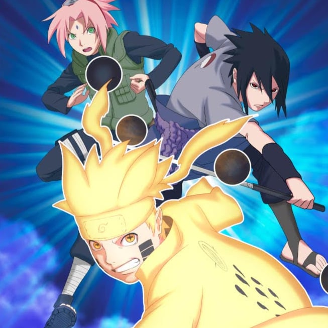 Team 7 - Naruto Shippuden - Hochglanz Poster - SUNJA
