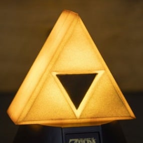 Goldenes Triforce - Legend of Zelda 3D Lampe