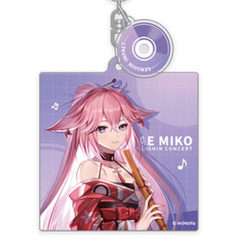 Yae Miko - Genshin Impact 2022 Online Concert Series - Acrylanhänger - miHoYo
