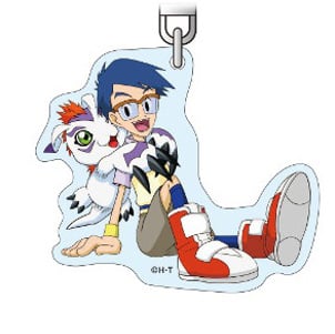 Jou (Joey) Kido und Gomamon - Digimon Acryl Schlüsselanhänger - 15th Anniversary
