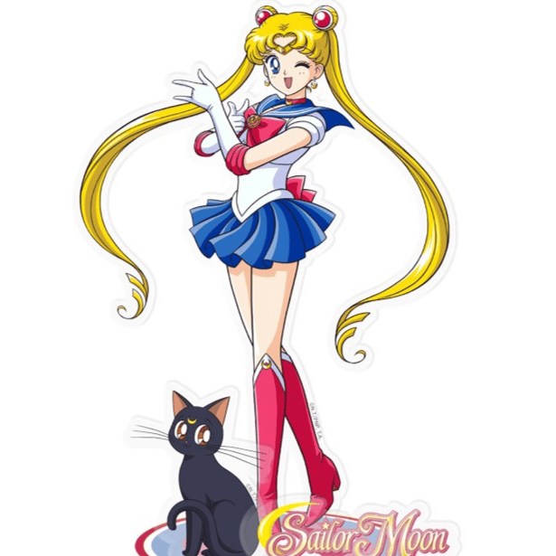 Sailor Moon & Luna - Sailor Moon - Acrylaufsteller - AbyStyle