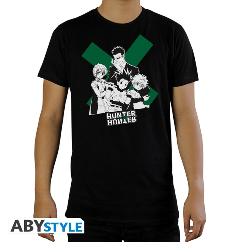 Hunter X Hunter - T-Shirt "Group" - Größe M - man basic - AbyStyle