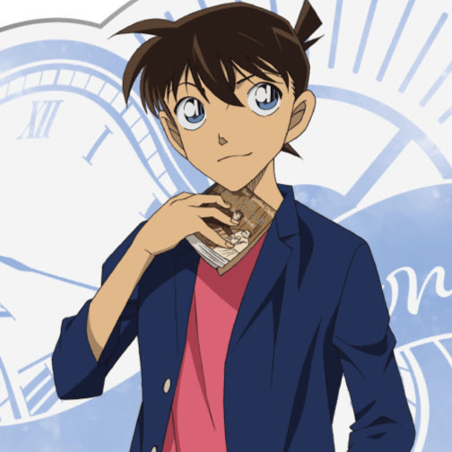 Shinichi Kudo - Detektiv Conan - Acrylaufsteller (Reading Ver.). - Kadokawa