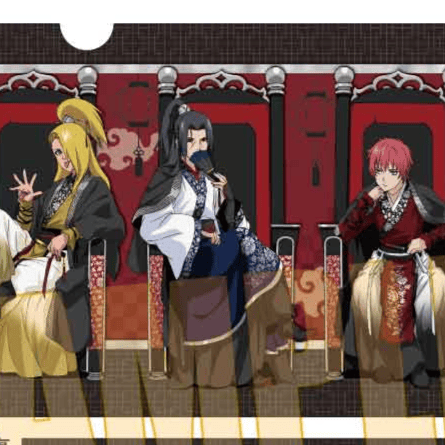 Deidara, Itachi & Sasori (Akatsuki Throne Version) - Naruto Shippuden - Clearfile / Aktenhülle - Bell House