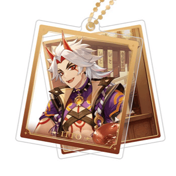 Itto Arataki - Genshin Impact - Acrylanhänger (Double Acrylic Strap) - miHoYo