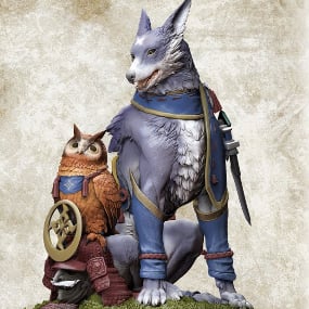 Palamute / Otomo Garuku - Monster Hunter CFB Creators Model