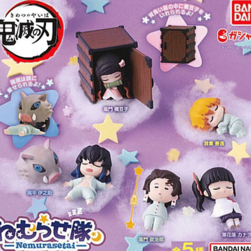 Zufällige Auswahl - Demon Slayer: Kimetsu no Yaiba - Mini Figuren (Nemurase-tai) - Bandai