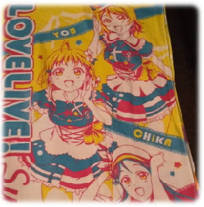 Love Live! Sunshine Handtuch - 2nd Years - You Watanabe, Chika Tatami, Riko Sakurachi