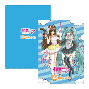 Hatsune Miku & Figu-chan - Miku Expo 2020 - DIN A4 Clearfile Motiv 04