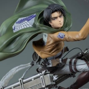 Levi vs. Female Titan – Attack on Titan Resin Diorama (Oniri Créations)