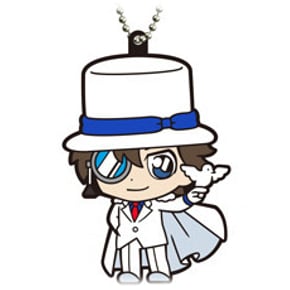 Kaito Kid - Detektiv Conan Rubber Keychain