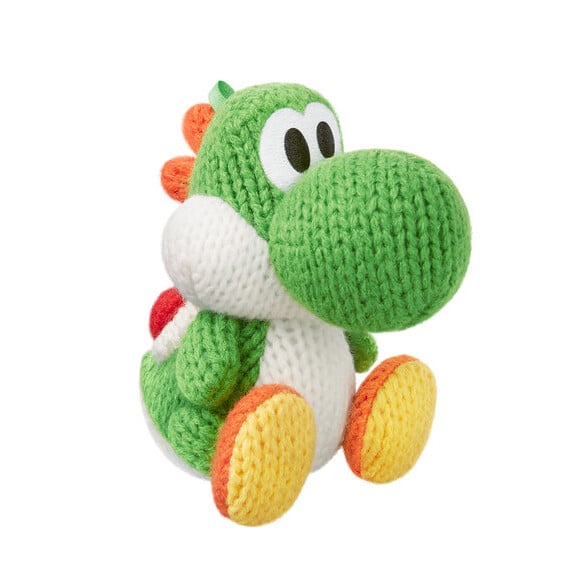 Grüner Woll-Yoshi - Nintendo amiibo - Yoshi's Woolly World Collection