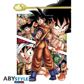 Son Goku Story - Dragon Ball Poster (91.5 x 61 cm) - AbyStyle