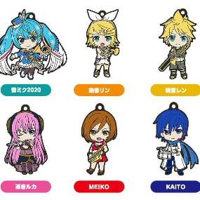 Vocaloid - Nendoroid Plus Schlüsselanhänger (Band together 02) - Set (6)