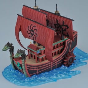 Perfume Yuda - Kuja-Piratenschiff - Grand Ship Collection - One Piece Model Kit