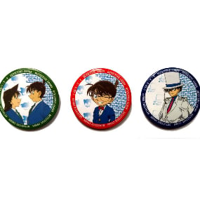 Set - Detektiv Conan Ansteck-Pins - Sakami Merchandise - 3 Pins