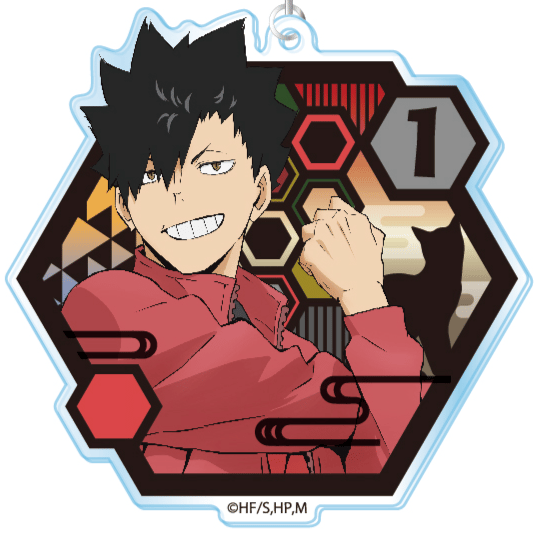 Tetsuro Kuroo - Haikyu!! - Acryl Schlüsselanhänger Vol. 2 (Kirie Series) - Takaratomy Arts