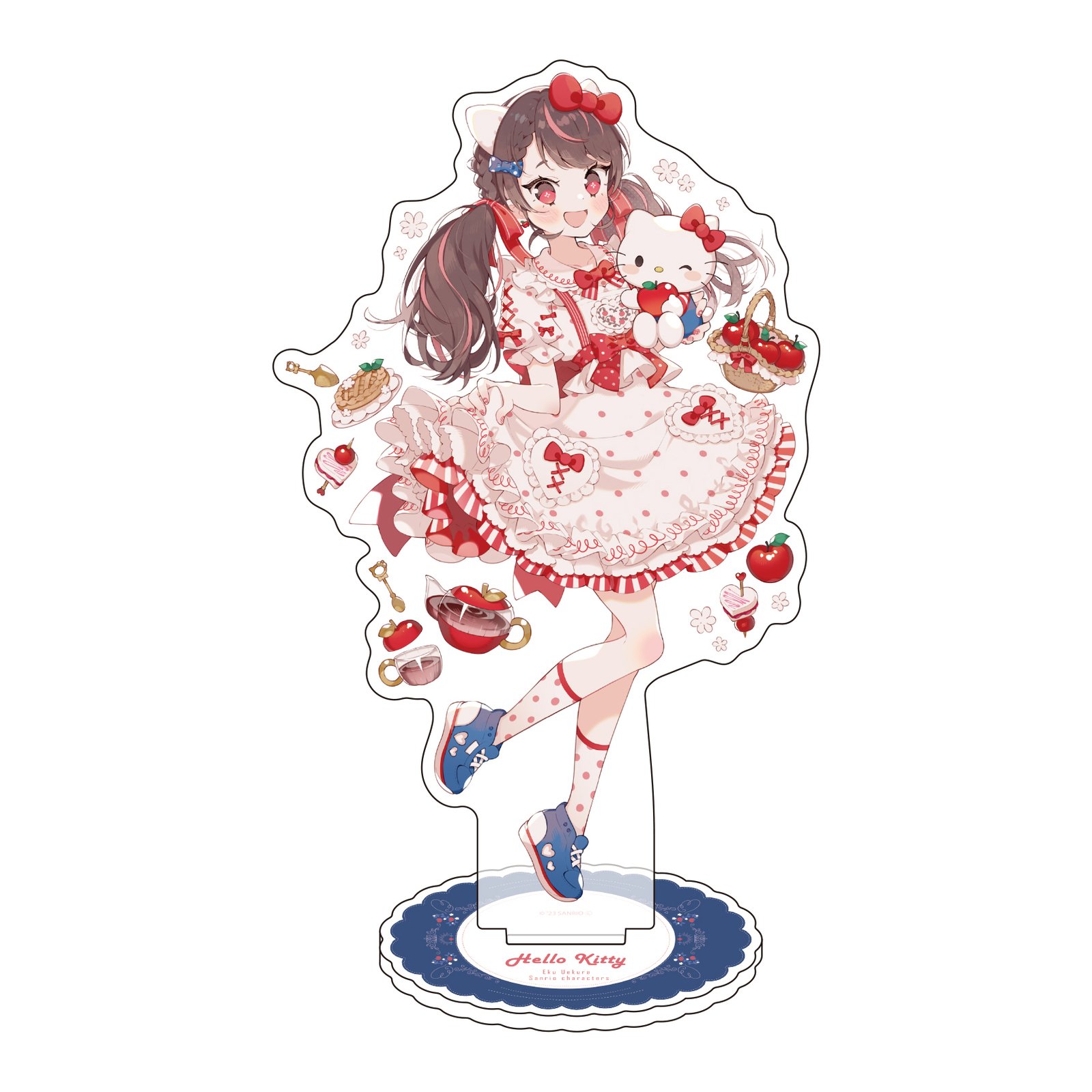 Eku Uekura x Hello Kitty - Eku Uekura x Sanrio Characters - Acrylaufsteller 01 - A3